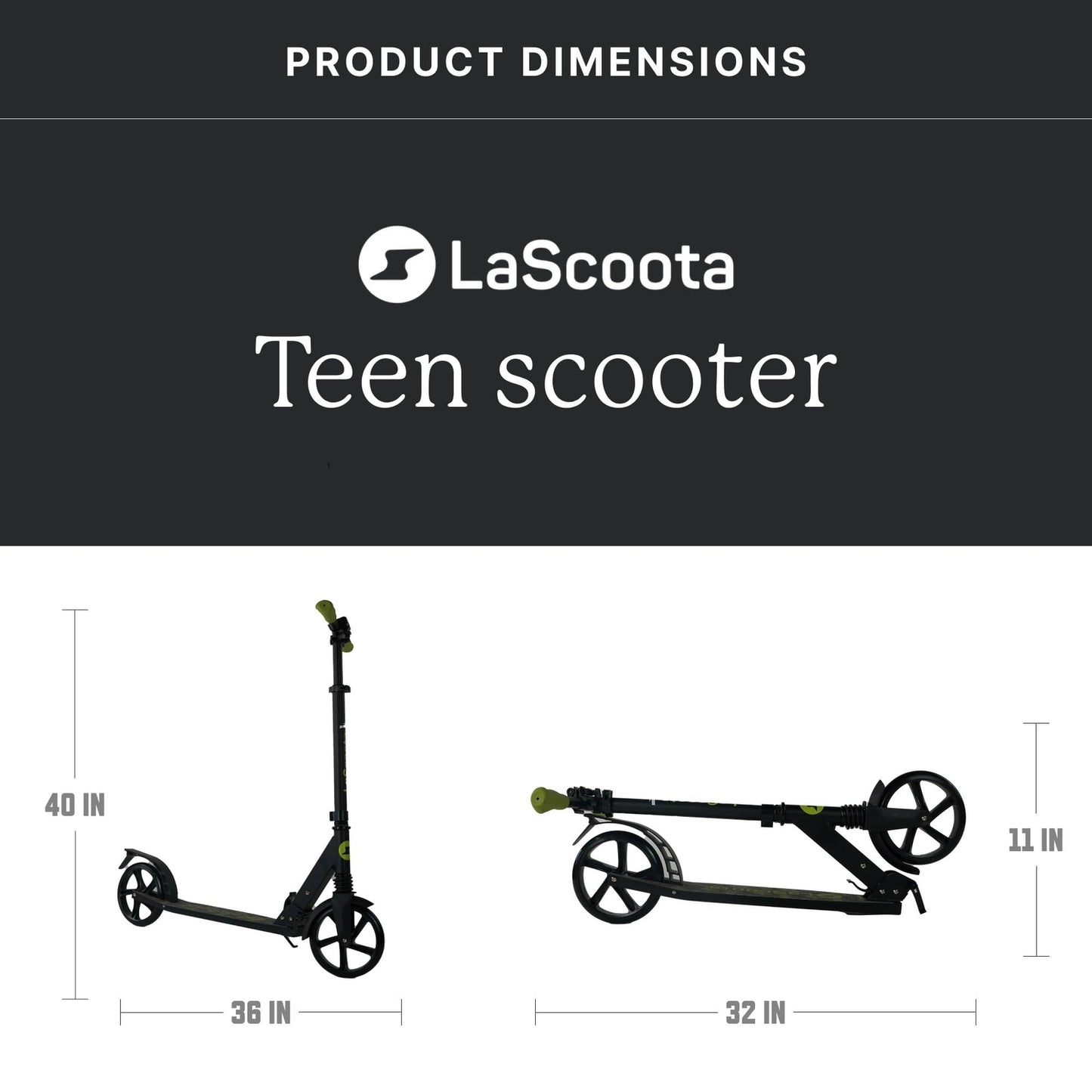 Kick Scooter for Adults & Teens - Army