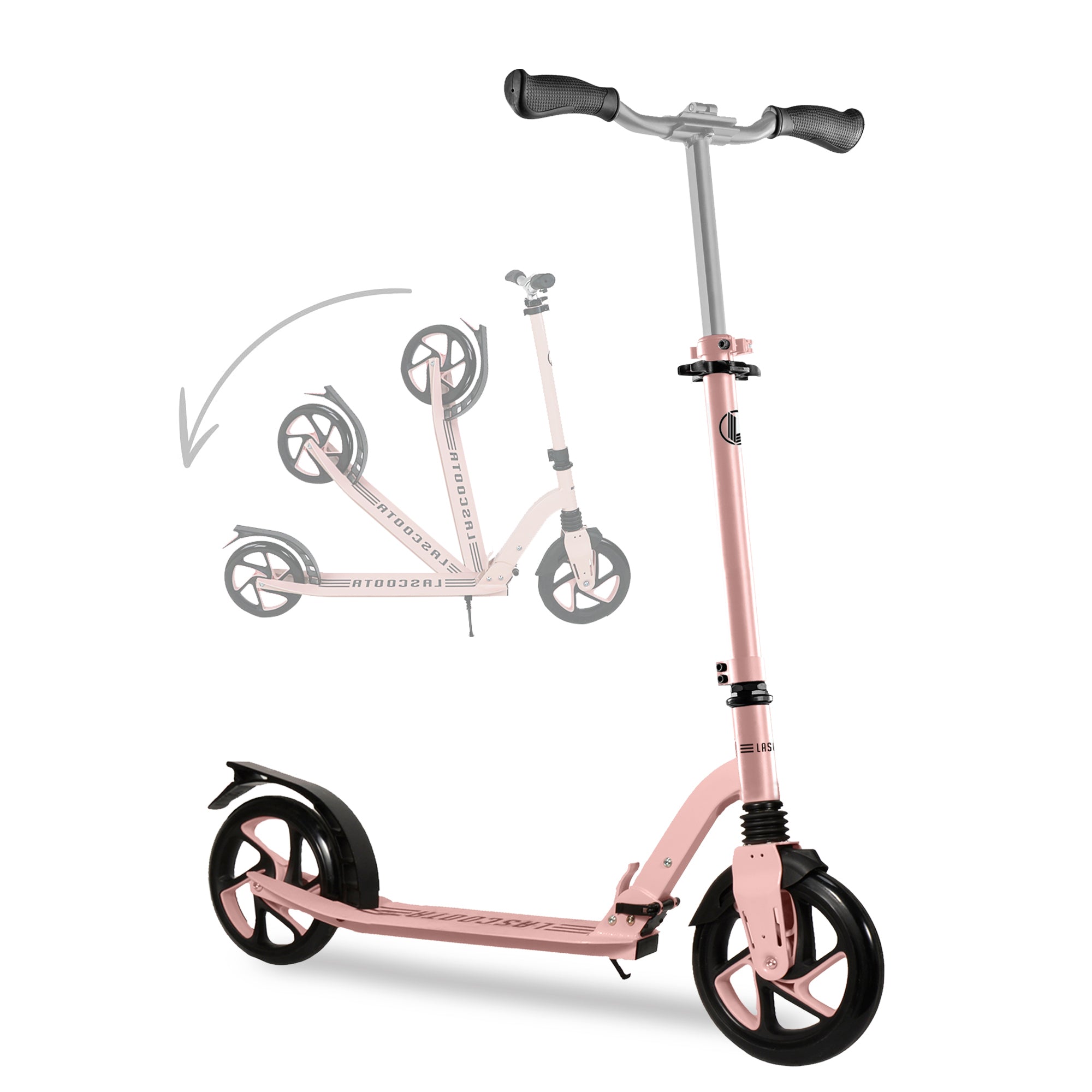 Pink scooter online for adults