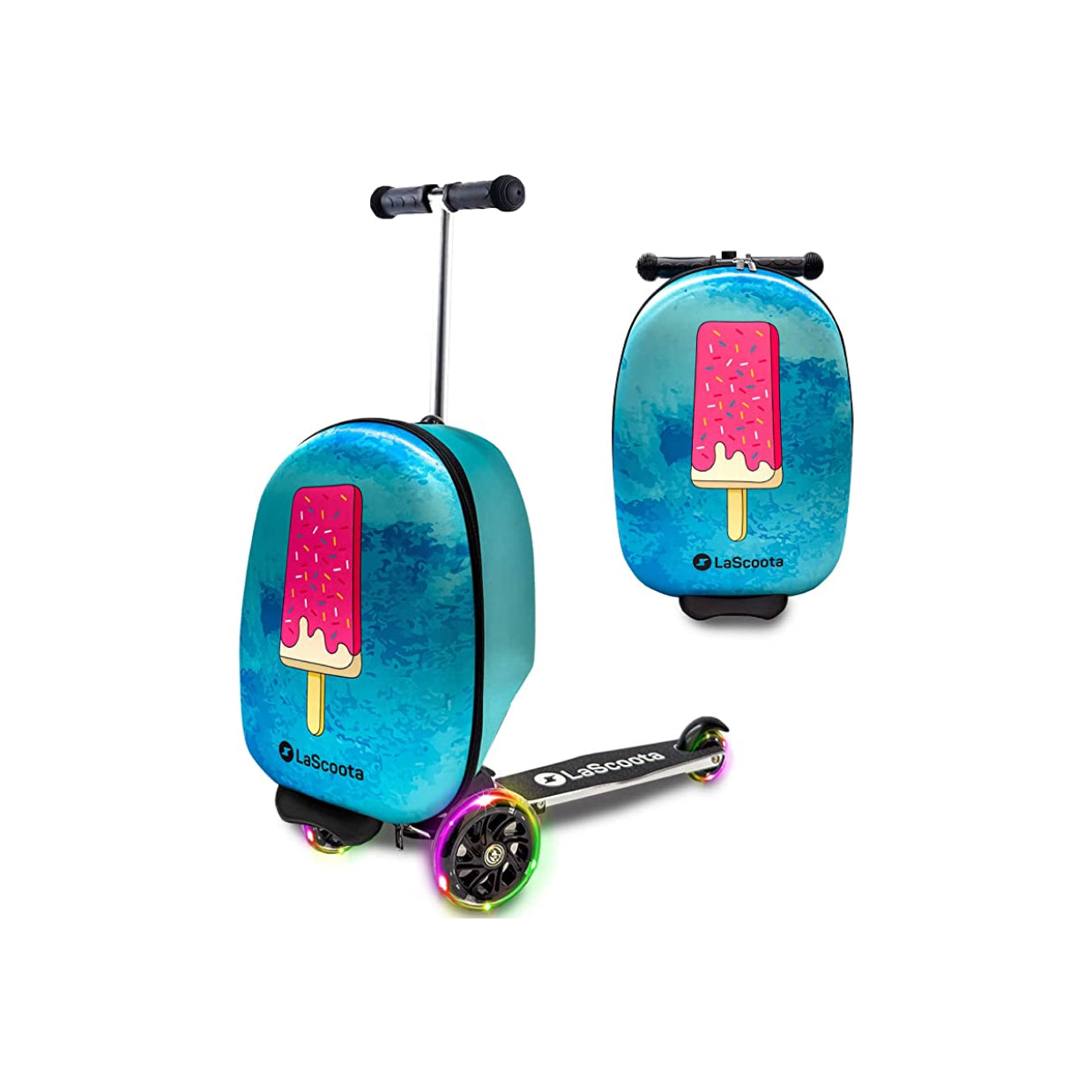Ferrari Scooter With Removable Bag/Suitcase Luggage for Kids – KINGTOYS.us